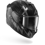 Casco da moto SHARK D-SKWAL 3 SHIEVER Mat BLACK Antracite Silver