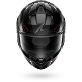 SHARK  RIDILL 2 MEKARIUM NEGRO Anthra  Rojo Casco De Moto