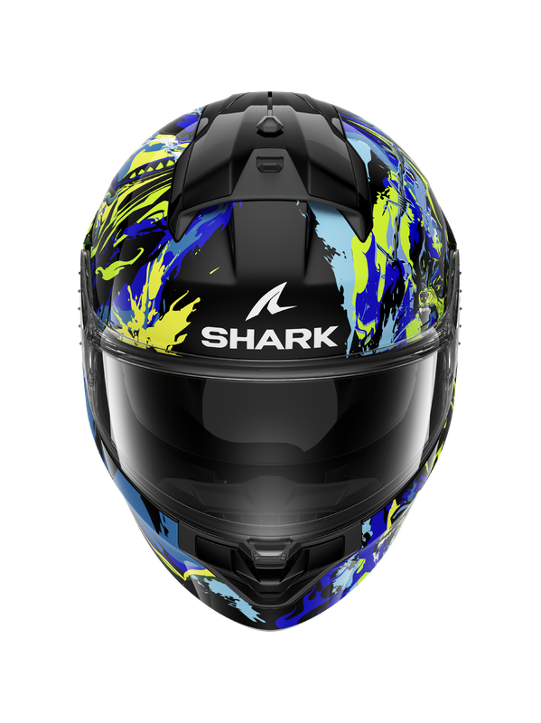 SHARK INTEGRAL CASCO RIDILL 2 RAGING BEAST Negro Azul Verde – SECURTEX ...