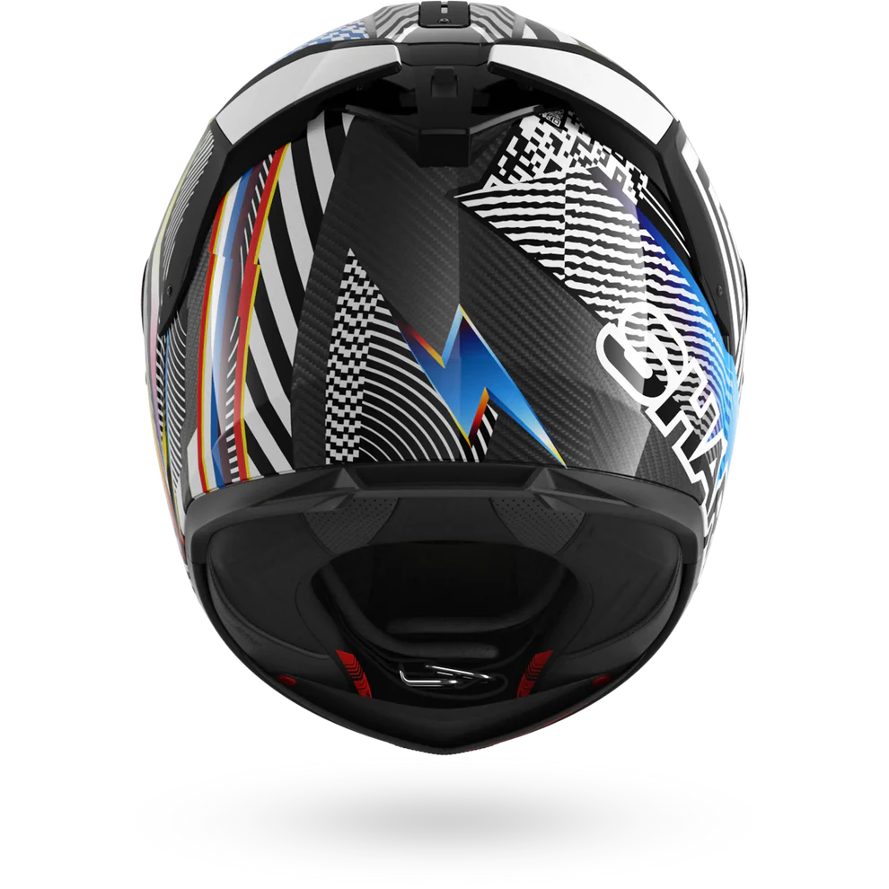 SHARK SPARTAN GT Pro Carbon Sthyr Casco Integral De Moto Blanco Cromo