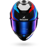 SHARK SPARTAN GT Pro Carbon Guintoli Casco Integral De Moto Azul Rojo