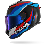 SHARK SPARTAN GT Pro Carbon Guintoli Casco Integral De Moto Azul Rojo