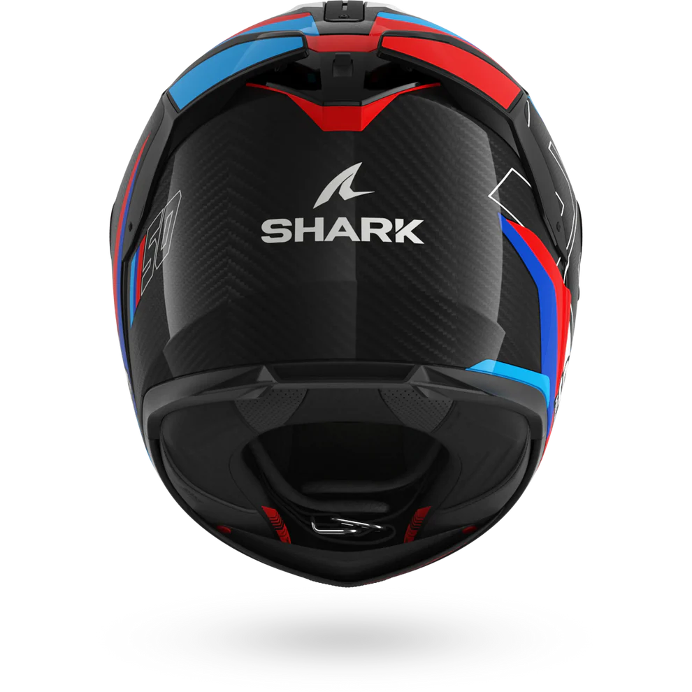 SHARK SPARTAN GT Pro Carbon Guintoli Casco Integral De Moto Azul Rojo