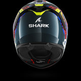 SHARK  SPARTAN GT PRO CARBON SPEED-VIB Carbon Azul Rojo Casco De Moto
