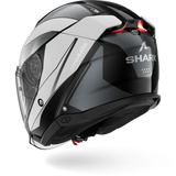 SHARK SKWAL i3 JET MEKARIUM CASCO DE MOTO BLANCO CHROMO NEGRO