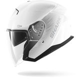 Casco da moto SHARK SKWAL JET SP LYNE Bianco Argento