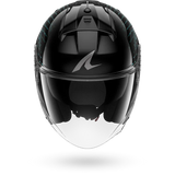 SHARK SKWAL JET REPTAIA NEGRO Violeta Glitter Casco De Moto