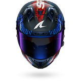 Casque de moto SHARK AERON-GP FIM RACING #2 SPEED-VIB Carbone Bleu Rouge