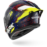 SHARK  SKWAL CUP SPEED-VIB Azul Rojo  Amarillo Casco De Moto