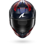 SHARK  SKWAL CUP SPEED-VIB Azul Rojo  Amarillo Casco De Moto