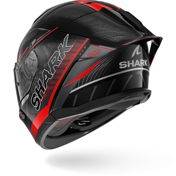 SHARK SKWAL CUP SPEED-TECH Negro  Rojo Anthra Casco De Moto