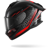 SHARK SKWAL CUP SPEED-TECH Negro  Rojo Anthra Casco De Moto