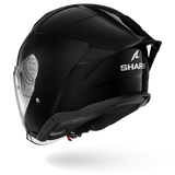 Capacete de moto SHARK SKWAL JET CUP BLANK BLACK