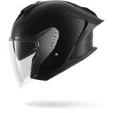 SHARK SKWAL JET CUP BLANK CASCO DE MOTO NEGRO MAT