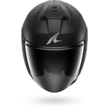 SHARK SKWAL JET CUP DARK SHADOW CASCO DE MOTO NEGRO MAT
