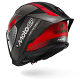 SHARK SKWAL JET CUP MOTOGP MAT CASCO DE MOTO JET NEGRO ANTRACITE ROJO
