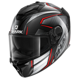 SHARK SPARTAN GT CARBON KROMIUM CASCO INTEGRAL DE MOTO CARBONO CROMO ROJO