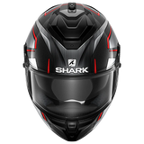 SHARK SPARTAN GT CARBON KROMIUM CASCO INTEGRAL DE MOTO CARBONO CROMO ROJO