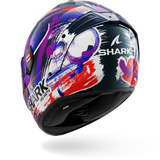 SHARK Spartan Rs Carbon Zarco Signature Casco Integral De Moto Violeta Blanco