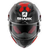 SHARK RACE-R PRO GP CASCO DE MOTO ROJO ANTRACITE CARBONO