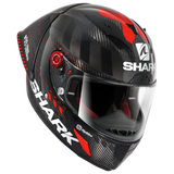 SHARK RACE-R PRO GP CASCO DE MOTO ROJO ANTRACITE CARBONO
