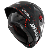 SHARK RACE-R PRO GP CASCO DE MOTO ROJO ANTRACITE CARBONO