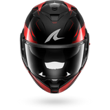 SHARK OXO MEKARIUM CASCO DE MOTO ROJO CROMO NEGRO