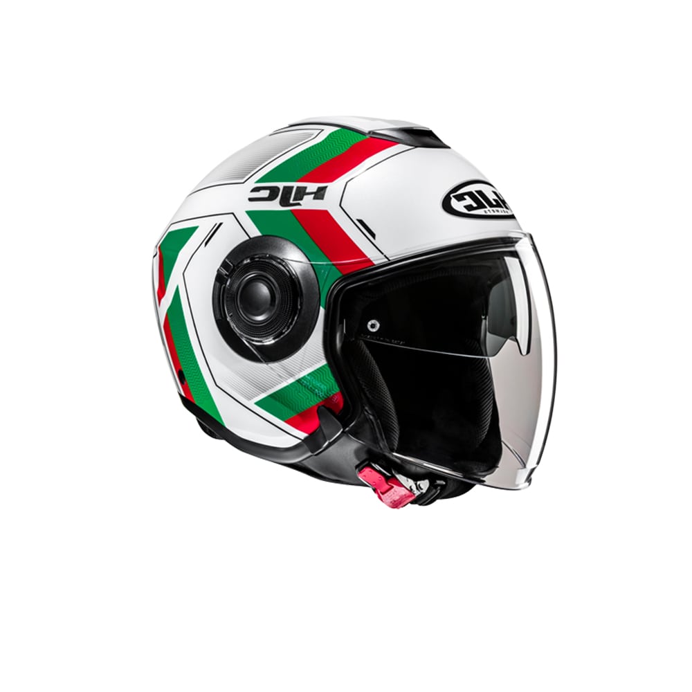 HJC i40N VELU MC41 Casco Jet Para Moto Urbana