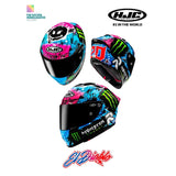HJC RPHA 1 QUARTARARO LE MANS II MC28 Casco Integral De Moto