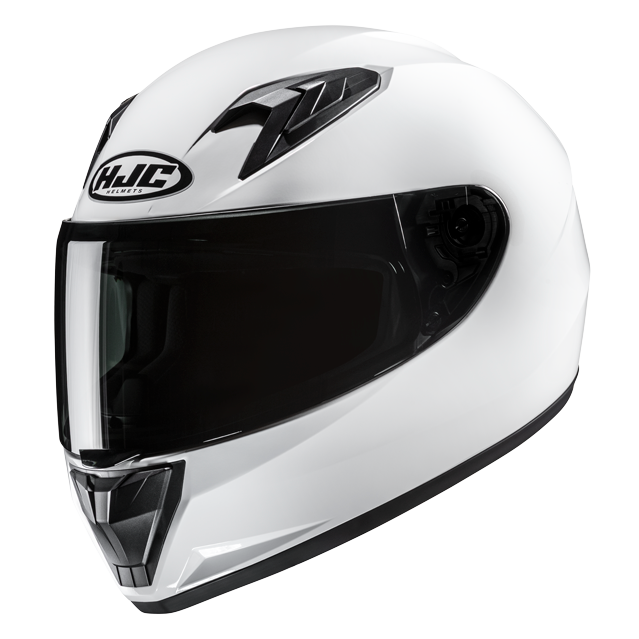 HJC Y10 SOLID UNI CASCO DE MOTO PARA NINOS BLANCO PERLA