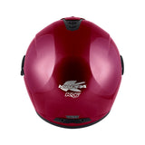 KAPPA Casco Jet KV35B Monocolor Rojo Burdeos - Accesorios