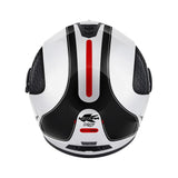 Kappa KV35 Jet Casco Graphics DEXTER BLANCO NEGRO ROJO - Helmet