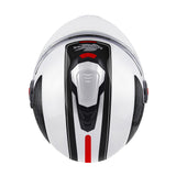 Kappa KV35 Jet Casco Graphics DEXTER BLANCO NEGRO ROJO - Helmet