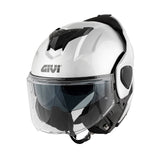 GIVI X36SOLID FLIPBACK HELMET GLOSS WHITE SIZE T54