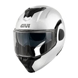 GIVI X36SOLID FLIPBACK HELMET GLOSS WHITE SIZE T54