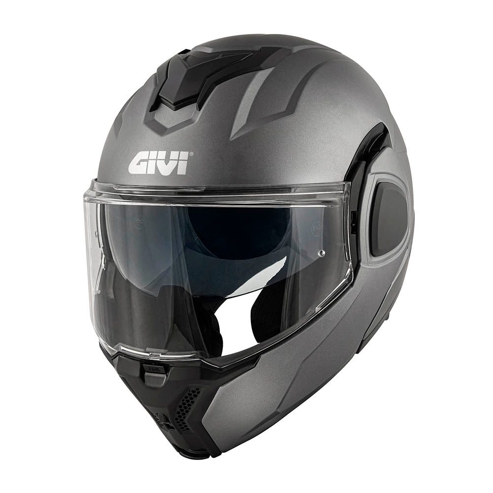 Capacete GIVI FLIPBACK X36SOLID TITANIUM FOSCO T54
