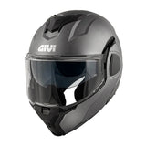 Capacete GIVI FLIPBACK X36SOLID TITANIUM FOSCO T54