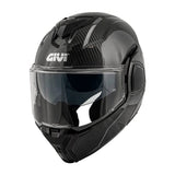 GIVI CASCO FLIPBACK CARBONO X36SOLID CARBON BRILLO T54