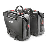 GIVI GRT718 Alforjas para moto impermeables 15 + 15 L - Accesorios