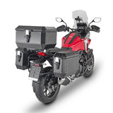 GIVI Trekker Alaska Maleta de Moto Aluminio Bolsa 56 L Negro - Accesorios