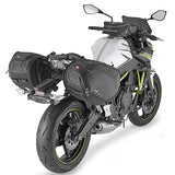 Givi EA127B Alforjas expandibles para motocicleta de 30 L - Accesorios