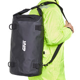 GIVI EA114BK Bolsa cilíndrica impermeable sillín 30 L