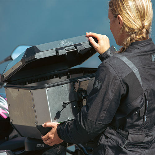GIVI Trekker Alaska Monokey de Maleta de aluminio para motocicleta 44 L - Accesorios