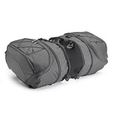 Givi EA127B Alforjas expandibles para motocicleta de 30 L - Accesorios