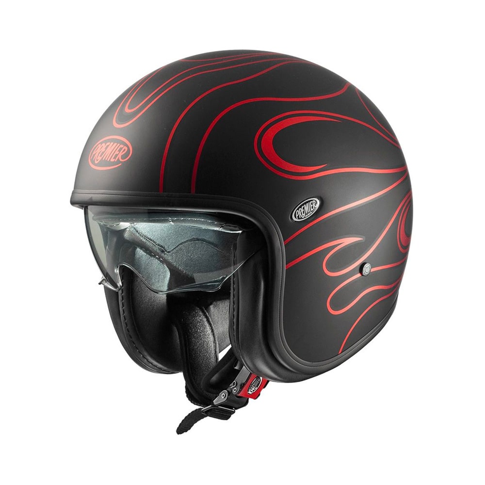 PREMIER VINTAGE FR CROMADO ROJO BM CASCO JET MOTO(MAximo Moto S.L)
