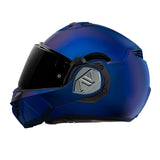 LS2 FF906 ADVANT KPA MODULAR MOTORCYCLE HELMET SOLID MATTE NAVY BLUE