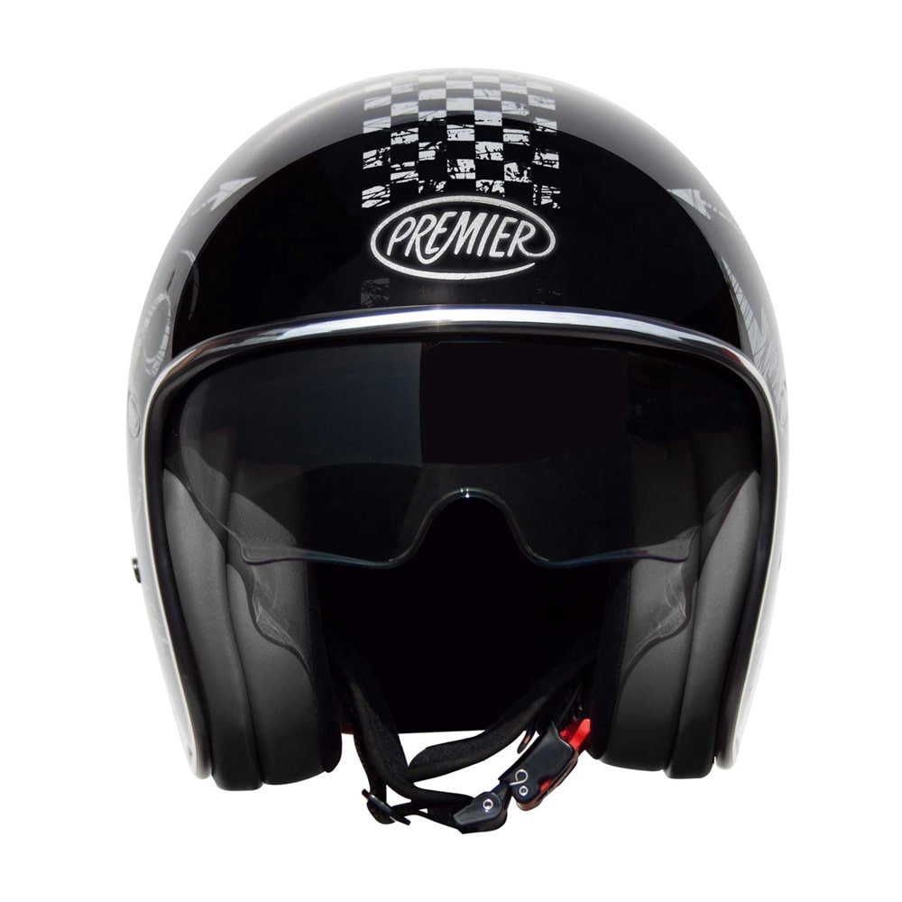 PREMIER VINTAGE NX CROMADO PLATA CASCO JET MOTO (maximo Moto S.L)