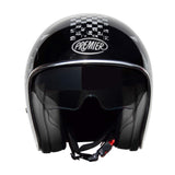 PREMIER VINTAGE NX CROMADO PLATA CASCO JET MOTO (maximo Moto S.L)