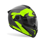 AIROH SPECKTRE CLEVER Motocicleta Modular Casco Amarillo Mate