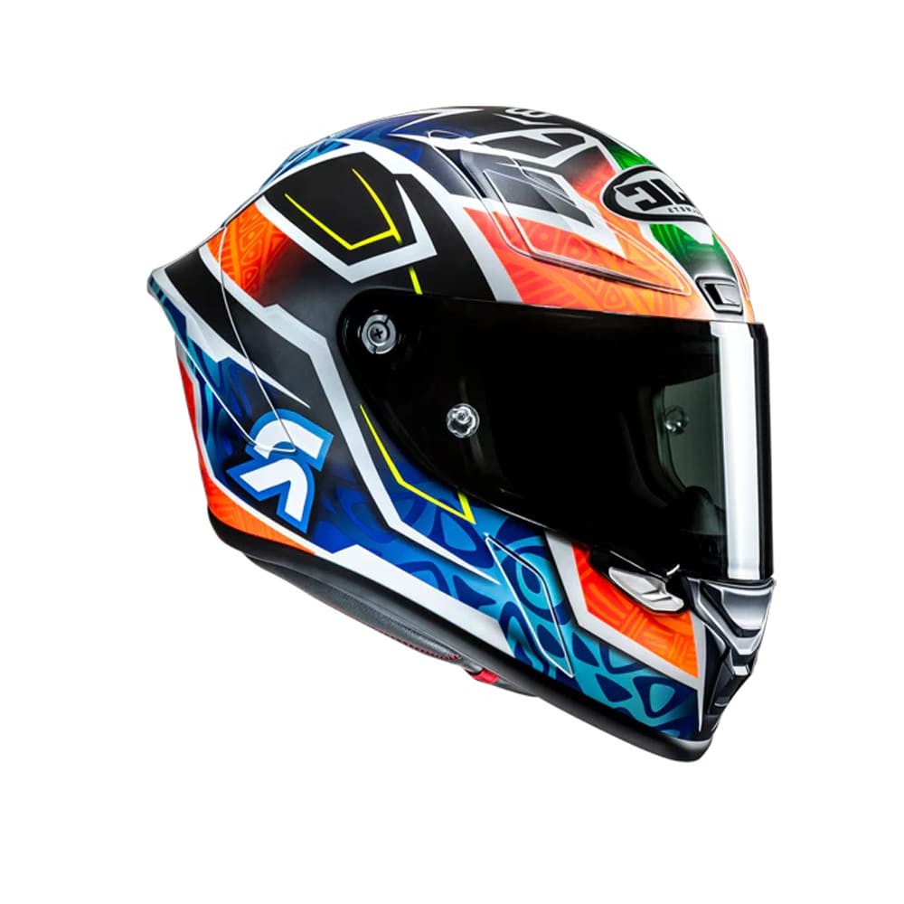 HJC RPHA 1 BINDER REPLICA 20 MC27SF Casco Integral De Competición ...
